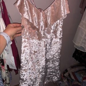 Urban Outfitters Shiny Pink Romper